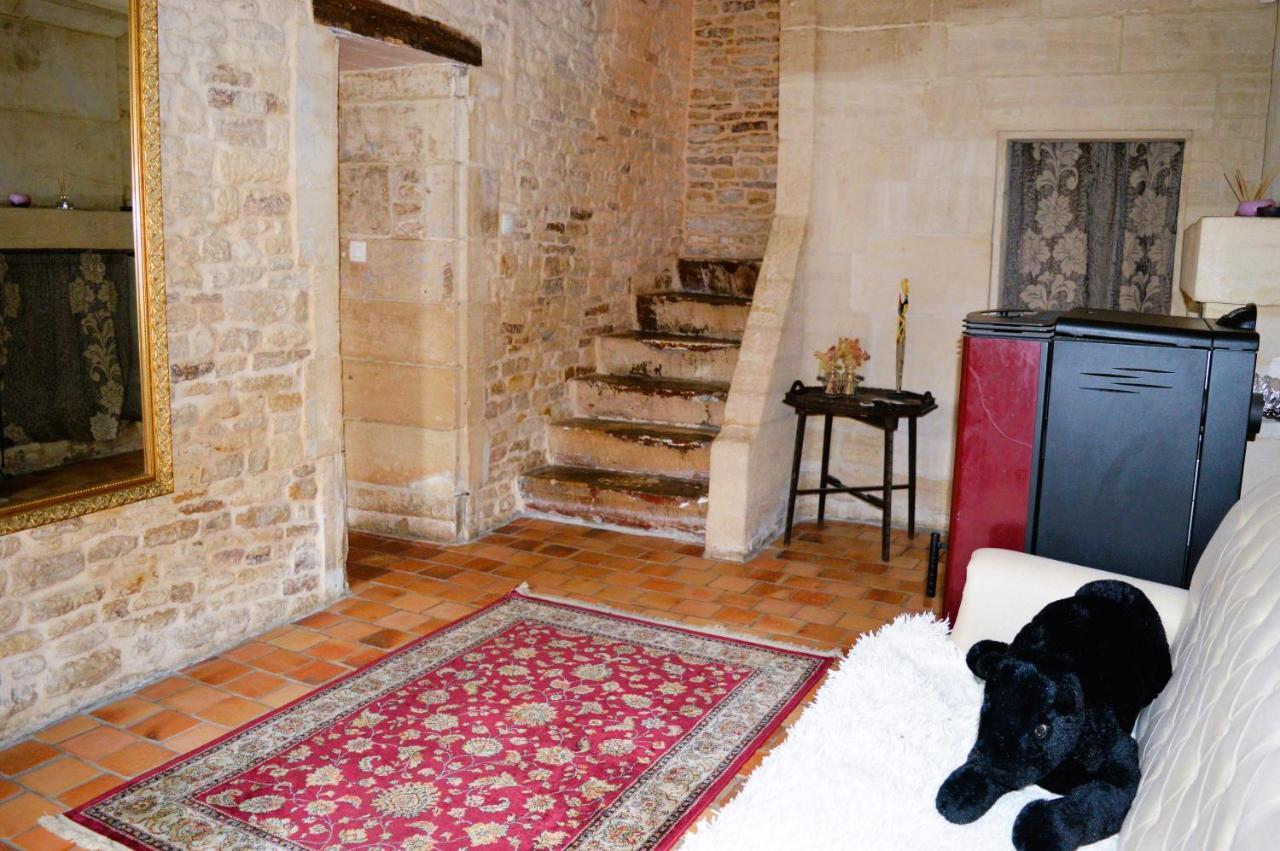 L'Auberge Du Lavoir, Maison En Pierres Avec Jardin Cairon Екстериор снимка